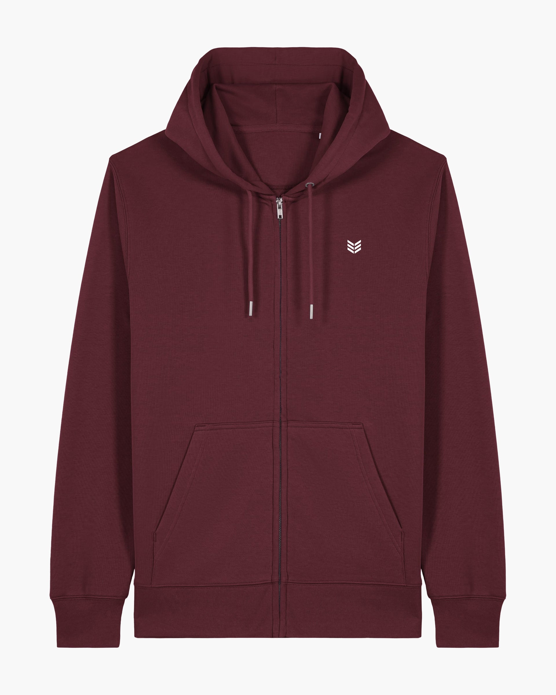 Minimal Zipper Burgundy