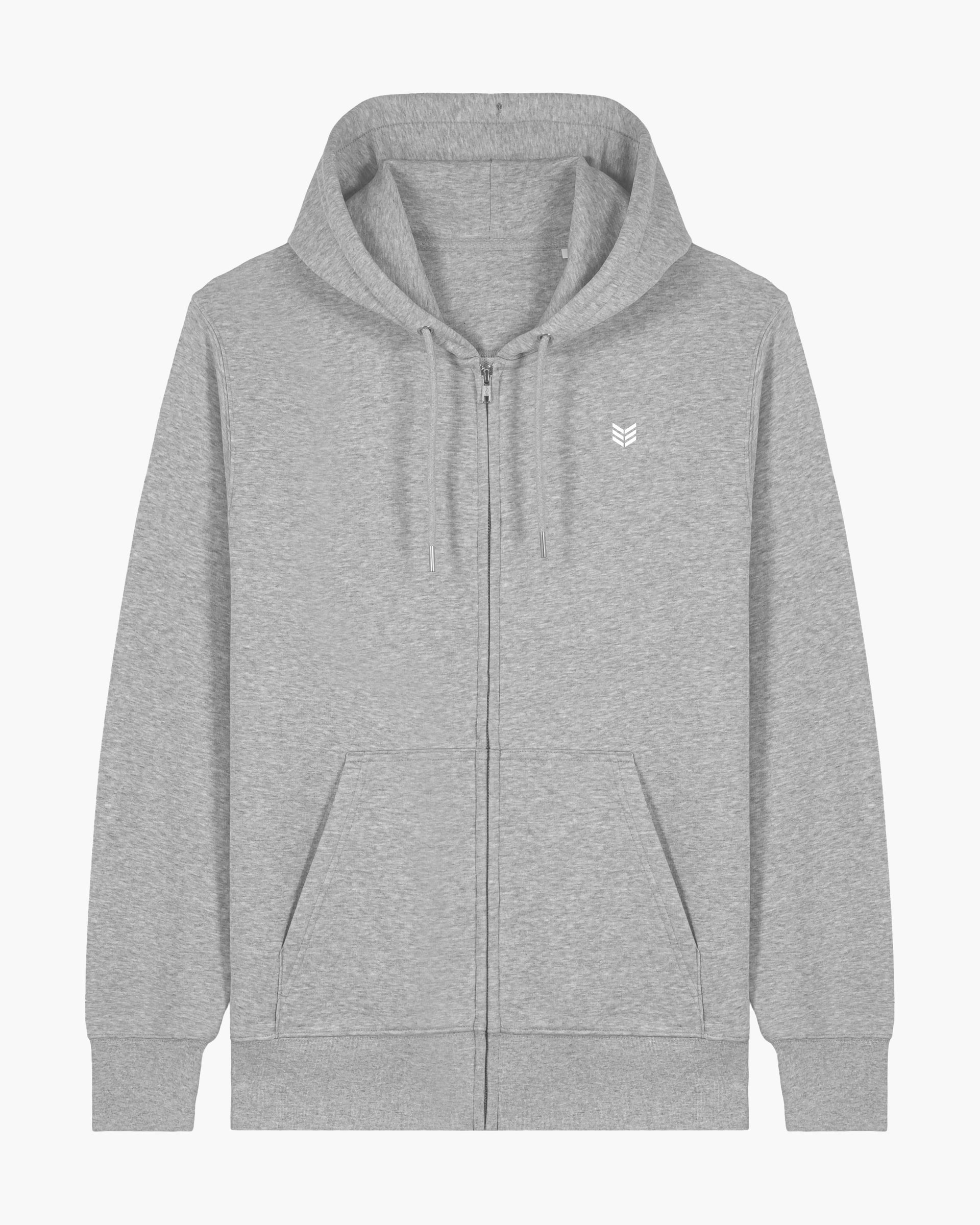 Minimal Zipper Grey