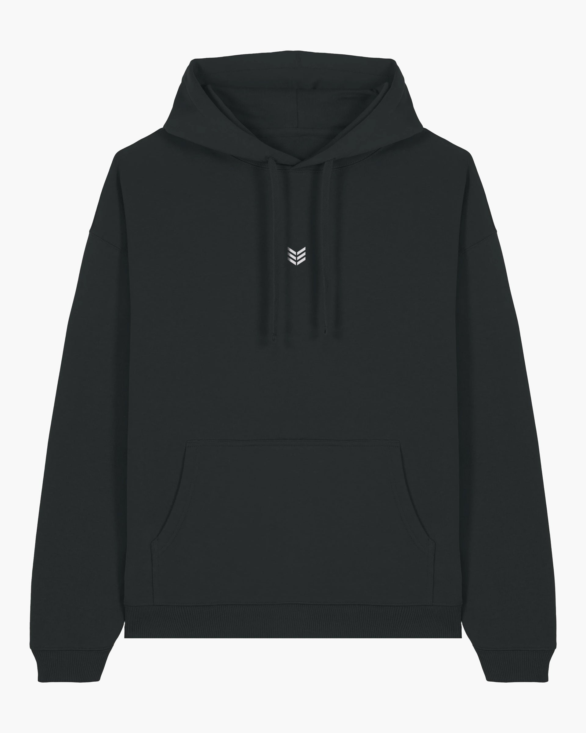 Minimal Oversized Hoodie Black