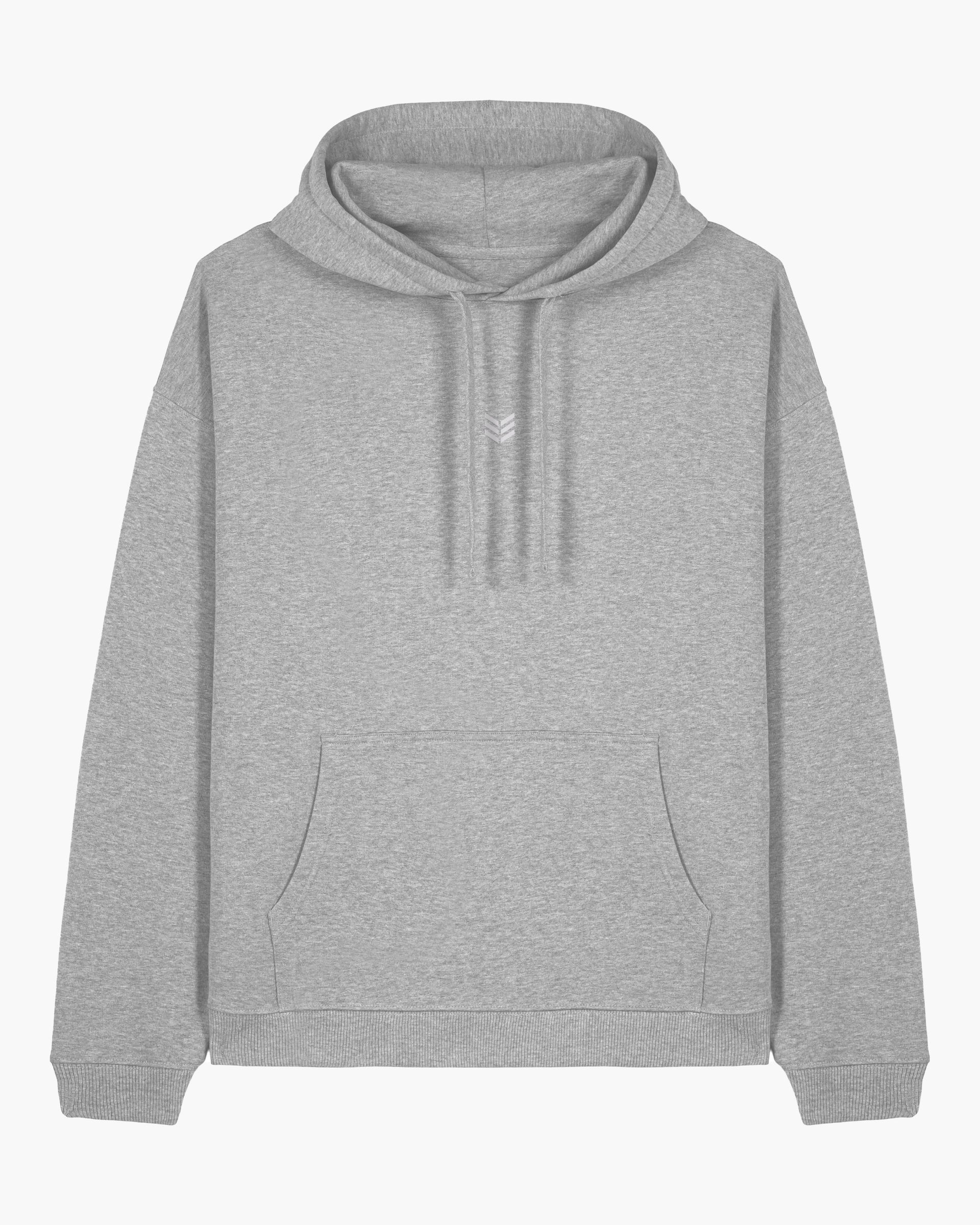 Minimal Oversized Hoodie Grey