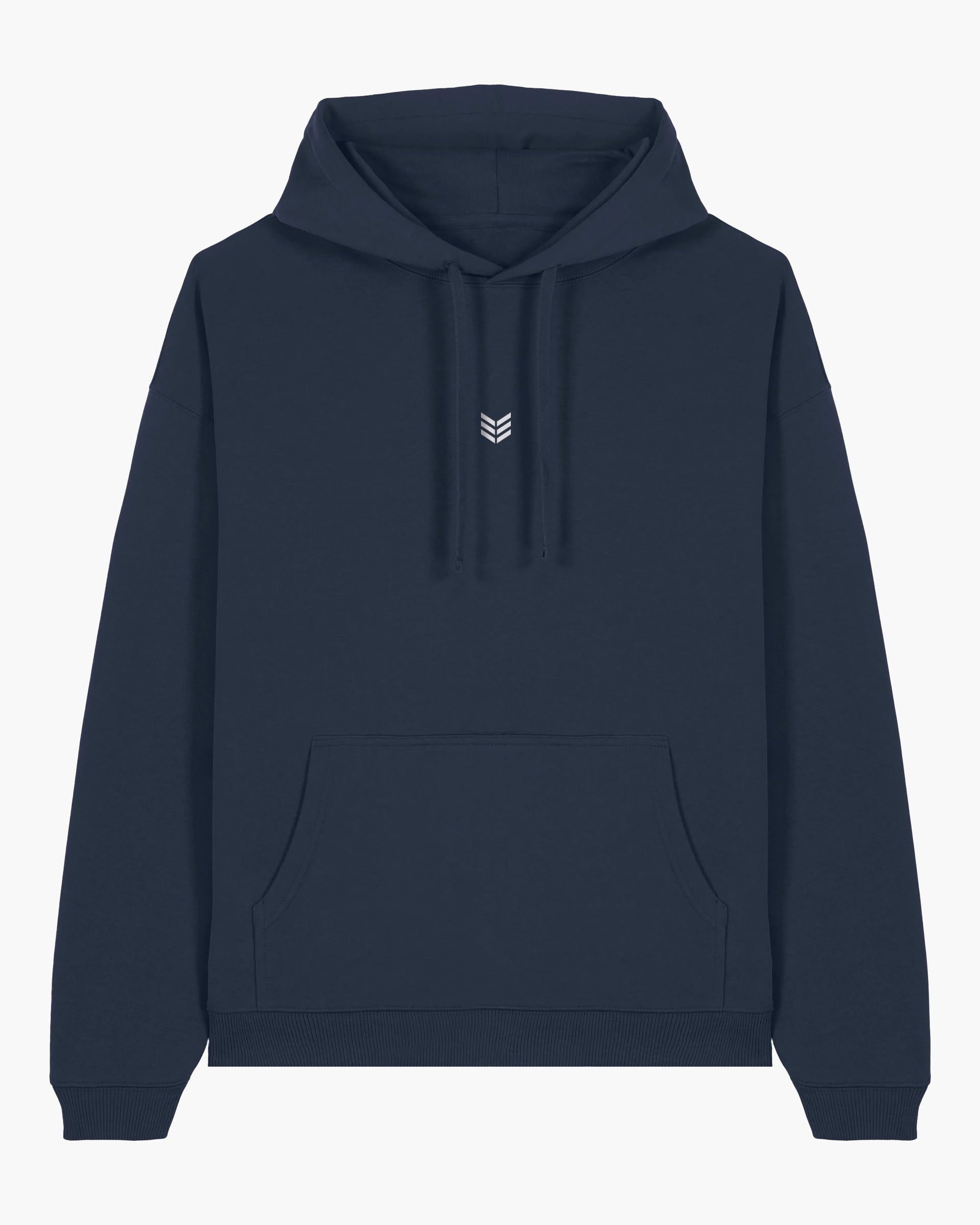 Minimal Oversized Hoodie Navy