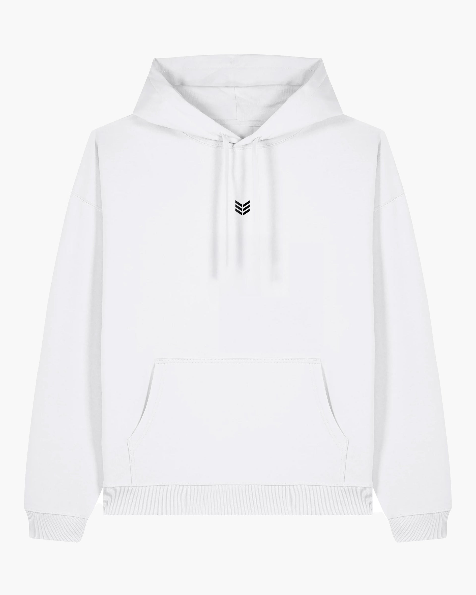 Minimal Oversized Hoodie White