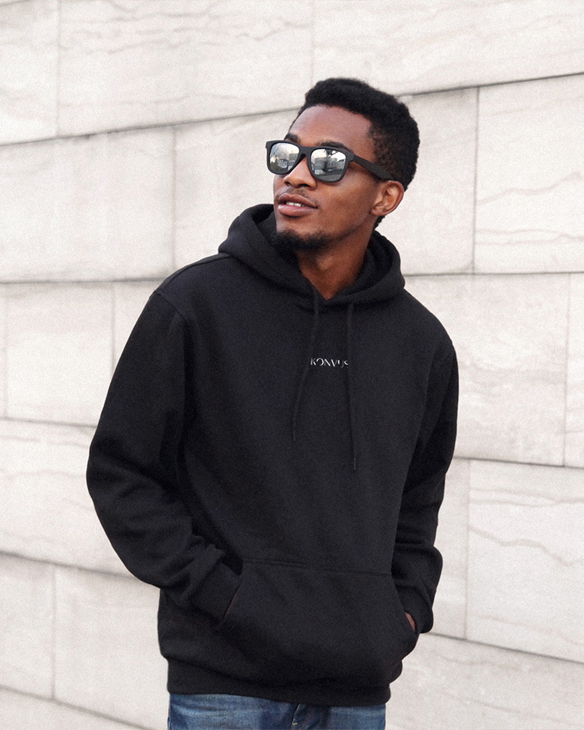 Basic Oversized Hoodie Black